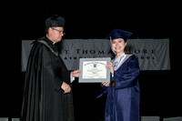 2023 - Graduation Receiving Diplomas