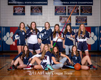 2015 -16 All Lady Cougar Team