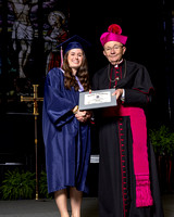 2023 - Graduation Receiving Diplomas