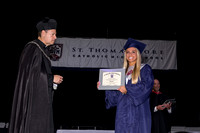 2021 - Graduation Receiving Diplomas