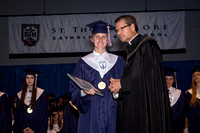 2018 - Graduation Receiving Diplomas