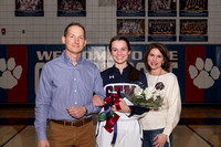 2018 Girls Basketball Senior Night and Game